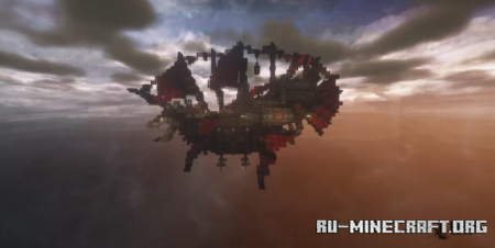 ������� Dreadship Rosibella - Steampunk Airship ��� Minecraft