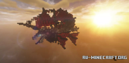 ������� Dreadship Rosibella - Steampunk Airship ��� Minecraft