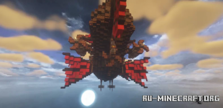 ������� Dreadship Rosibella - Steampunk Airship ��� Minecraft