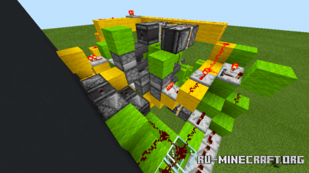  Button Password Door  Minecraft PE
