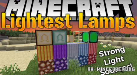  Lightest Lamps  Minecraft 1.18.2