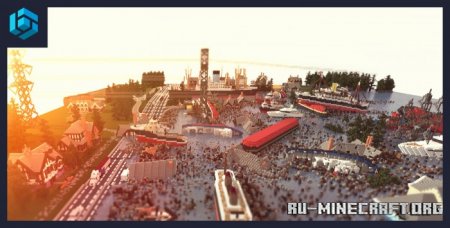 ������� Tsunami Wave Hits The Coast ��� Minecraft PE