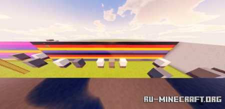 ������� Remaster Rainbow Parkour ��� Minecraft PE