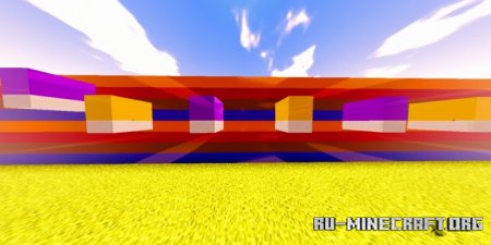 ������� Remaster Rainbow Parkour ��� Minecraft PE