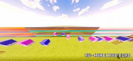 ������� Remaster Rainbow Parkour ��� Minecraft PE