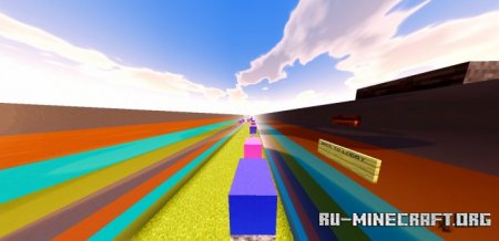 ������� Remaster Rainbow Parkour ��� Minecraft PE