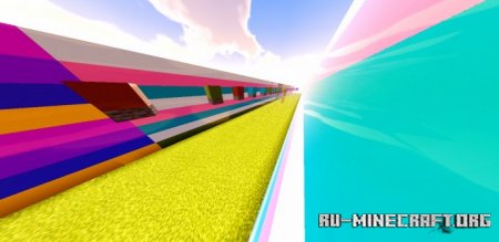 ������� Remaster Rainbow Parkour ��� Minecraft PE