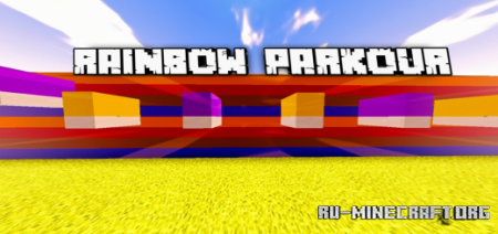 ������� Remaster Rainbow Parkour ��� Minecraft PE