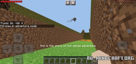 ������� Not Sense Adventure : Missing the Food ��� Minecraft PE