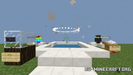  Red vs Blue King Of The Hill  Minecraft PE