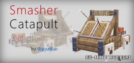  Smasher Catapult Addon  Minecraft PE 1.18