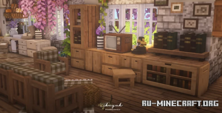 ������� Wisteria Farmhouse - mizunos16`craft ��� Minecraft