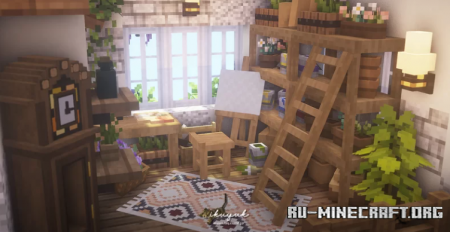 ������� Wisteria Farmhouse - mizunos16`craft ��� Minecraft