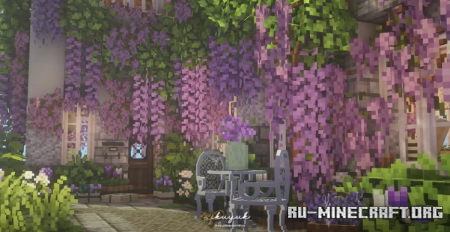 ������� Wisteria Farmhouse - mizunos16`craft ��� Minecraft