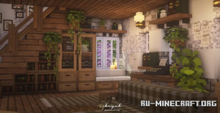 ������� Wisteria Farmhouse - mizunos16`craft ��� Minecraft