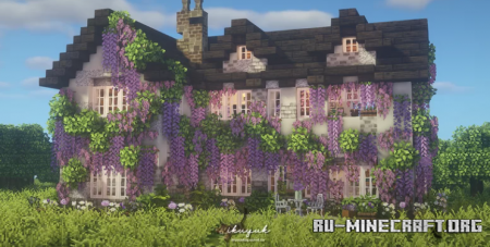������� Wisteria Farmhouse - mizunos16`craft ��� Minecraft