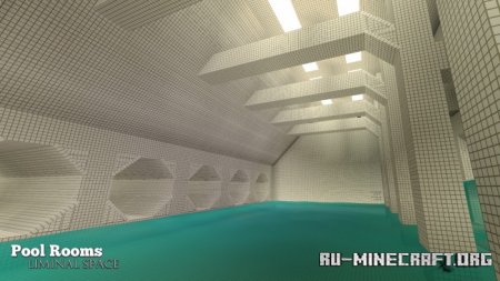 Скачать Poolrooms - Backrooms для Minecraft PE