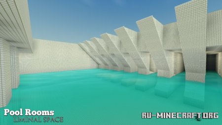 Скачать Poolrooms - Backrooms для Minecraft PE