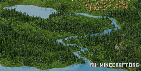  Survival Island - 3.5k x 3.5k  Minecraft