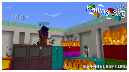 ������� Falling Sky by WOUTBELT, ENDER3K ��� Minecraft