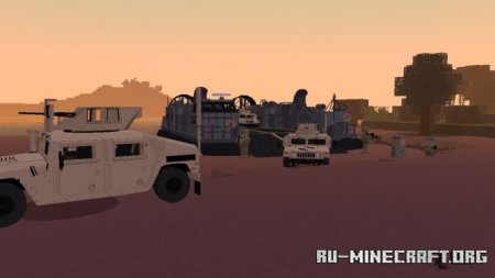  M1151 Humvee (Animations, Door Mechanism and More)  Minecraft PE 1.18