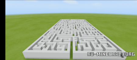 ������� White Concrete Maze by Moshiur Rahaman Adib ��� Minecraft PE