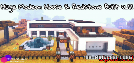 ������� Huge Modern House by TMM Studios ��� Minecraft PE