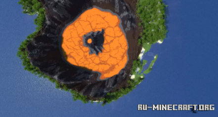  Volcanic Island by wackywow  Minecraft