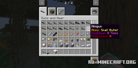  Guns And Gear  Minecraft 1.18.2