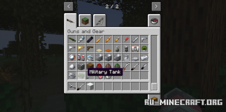  Guns And Gear  Minecraft 1.18.2
