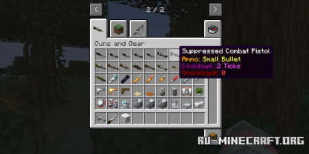  Guns And Gear  Minecraft 1.18.2