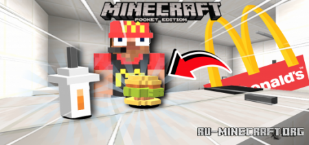  Order up (Work at Mcdonalds)  Minecraft PE