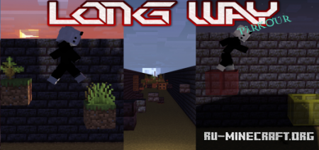 ������� Long Way (Parkour) ��� Minecraft PE