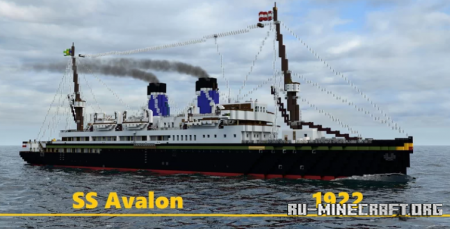  S.S. Avalon 1922  Minecraft