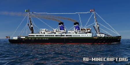  S.S. Avalon 1922  Minecraft