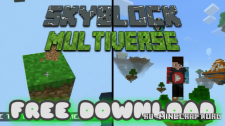  SkyBlock Multiverse V3  Minecraft PE