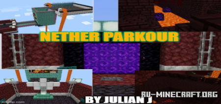  The Nether Parkour by Da Yeet Man  Minecraft PE
