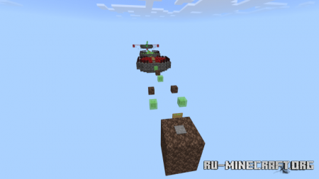 Скачать Parkour Islands by ExamineCat для Minecraft PE