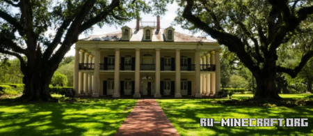  1850s Plantation Home - Old Architecture  Minecraft