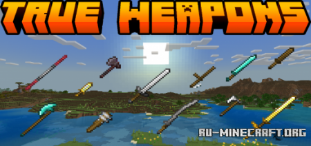  True Weapons V1.6 (Extreme Update!)  Minecraft PE 1.18