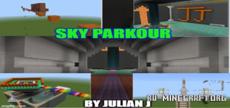 ������� Sky Parkour by Da Yeet Man ��� Minecraft PE
