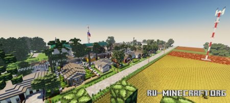 ������� New Clark City V4 ��� Minecraft PE