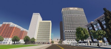 ������� New Clark City V4 ��� Minecraft PE