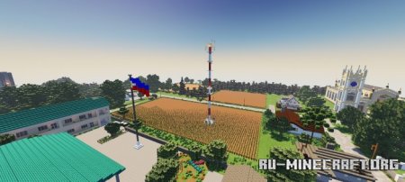 ������� New Clark City V4 ��� Minecraft PE