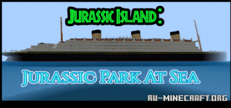  Jurassic Island: Jurassic Park At Sea  Minecraft PE