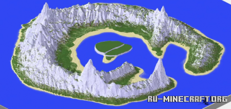 ������� Simple Mountainous Cove Island ��� Minecraft