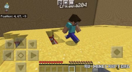 ������� TNT Run by Karindroid ��� Minecraft PE