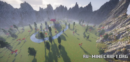 ������� PVP map Arene Naturel ��� Minecraft