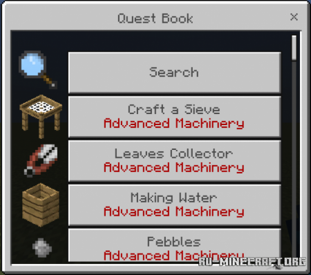 Скачать Quest Book для Minecraft PE 1.18