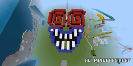 ������� Mountain Park (Roller Coaster) ��� Minecraft PE